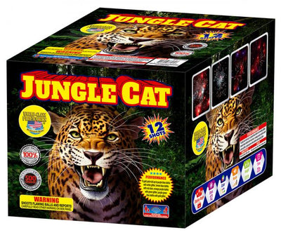 Jungle Cat 3D Label