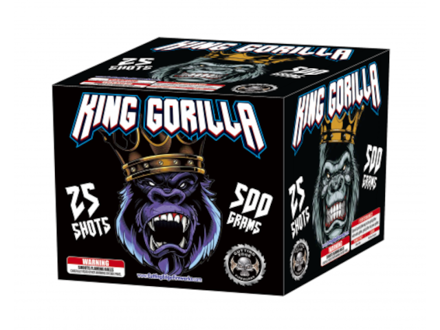 Jungle King (King Gorilla) 3D Label